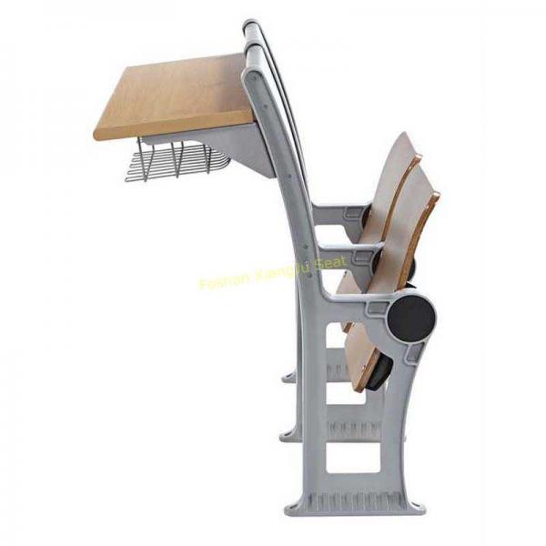 Fireproof Plywood Metal Folding Chairs For Lecture Hall With Durable Construction