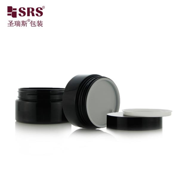 30g 50g 100g 150g 200g 250g 300g 350g 500g Vacío Color personalizado Cosmético Jar de plástico PET