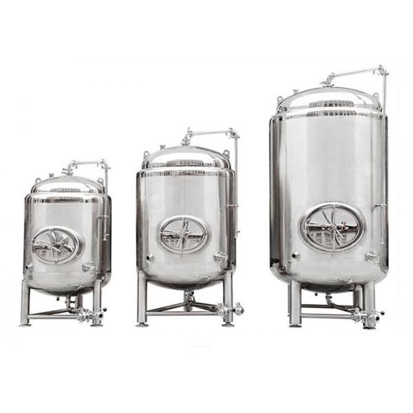 Stainless Steel Beer Storage Tanks 2500L Tri Clamp For Industrial Beer Brewing