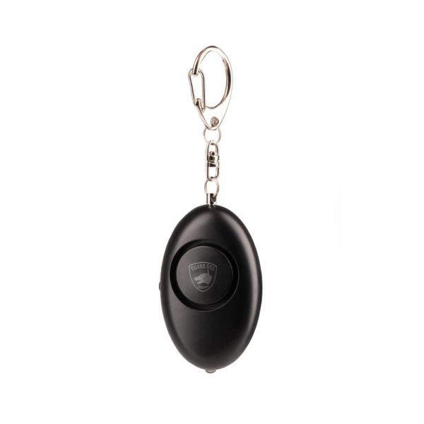 Black Pink Personal Security Alarms Smart Siren 40g Plastic 130DB Women Keychain With LED Light