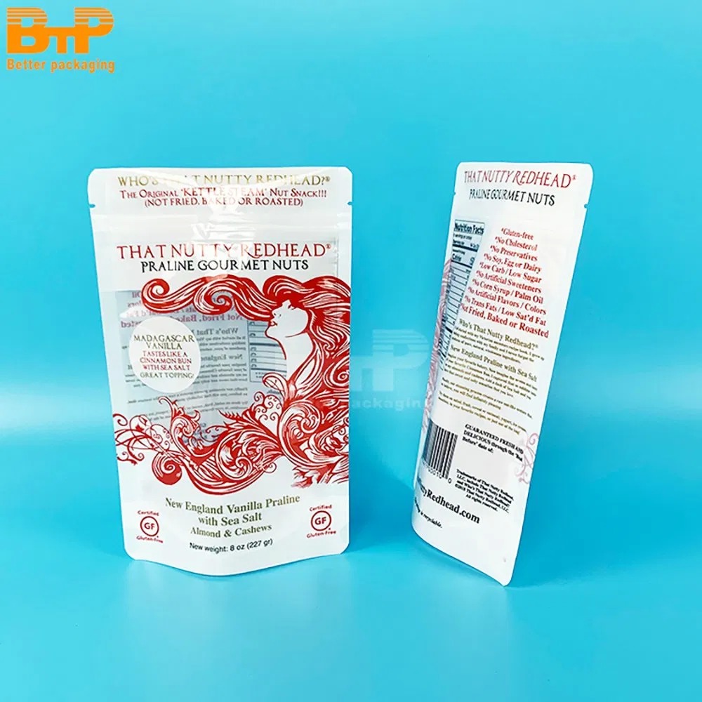 Body Wash Soap Mylar Stand Up Bag Resealable Doypack High Barrier Zipper Plastic Packaging