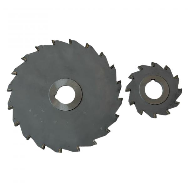 Cortador de fresado lateral de 200 mm 20 cortador de muelles de carburo metálico con punta de dientes rectos