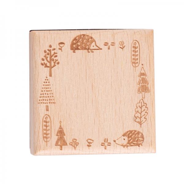 Estampilla de impresión de madera para juguetes infantiles