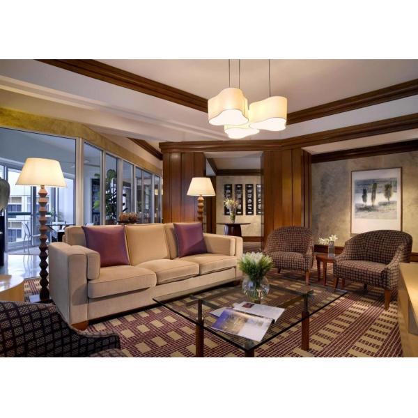 Софа ткани мебели комнаты прожития гостиницы ODM коммерчески