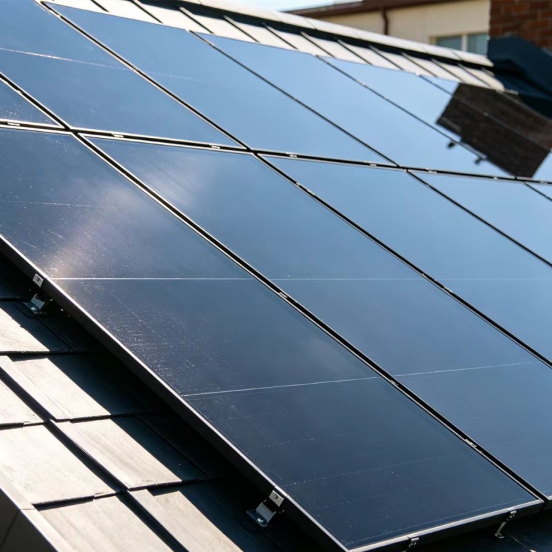Custom Tansmittance CdTe Solar Glass BIPV Facade Power Glass for Building Exterior