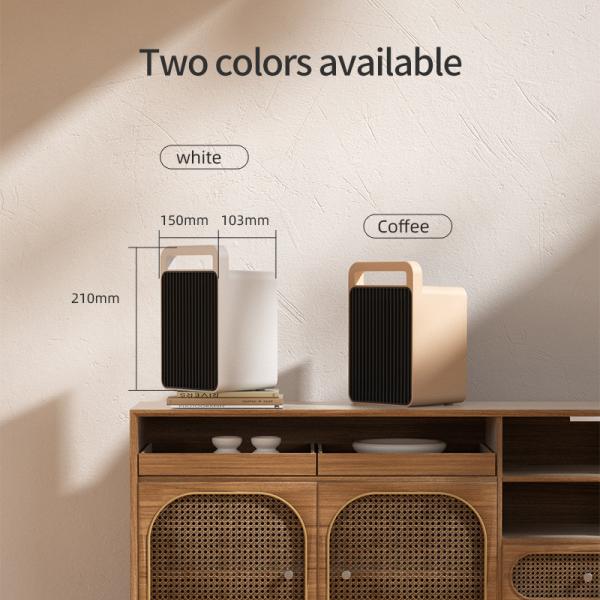 Electric Portable Mini Heater PTC Fast Heating for Home Office 900W Power Source