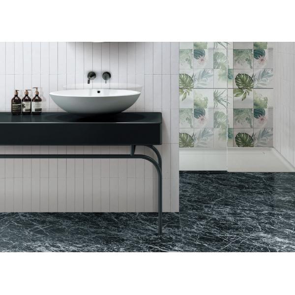 Harringbone внутри стены кроет Bathroom черепицей плиток 50x200mm серый