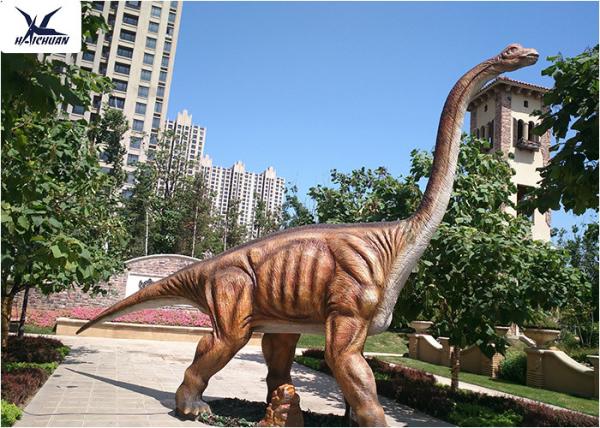 Playground Decoration Giant Dinosaur Statue Realistic Brachiosaurus Dinosaur Replica