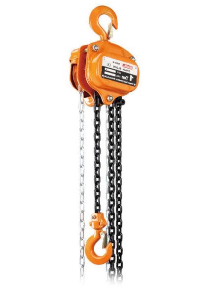 Entregue o aço de liga manual de levantamento 1 do bloco Chain/1,5 toneladas para minar