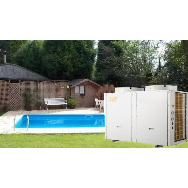 All-In-One Smart Swimming Pool Heat Pump Remote Control Via APP Multi-Scene Adaptability For Indoor / Outdoor Pools & Spas Multiple Operation Modes Customized Heating Needs