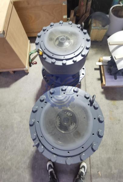 YB60002028 YB60001486 YB60001906 Hydraulic Swing Motor SWING GEARBOX SWING REDUCTION GEARA SWING DEVICE (REAR) For HAITCHI EX1200-7 EXCAVATORS PARTS durable machinery aftermarket Original