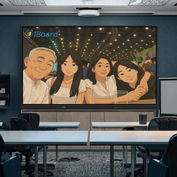 55 65 75 86 98 Inch 4K LCD Interactive Whiteboard Touch Panel Smart Screen Classroom Electronic Board Digital Smart Board for Teaching