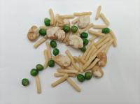 健康 な 塩 で 焼き た 混ぜ た シャチ 豆 切片 スナック