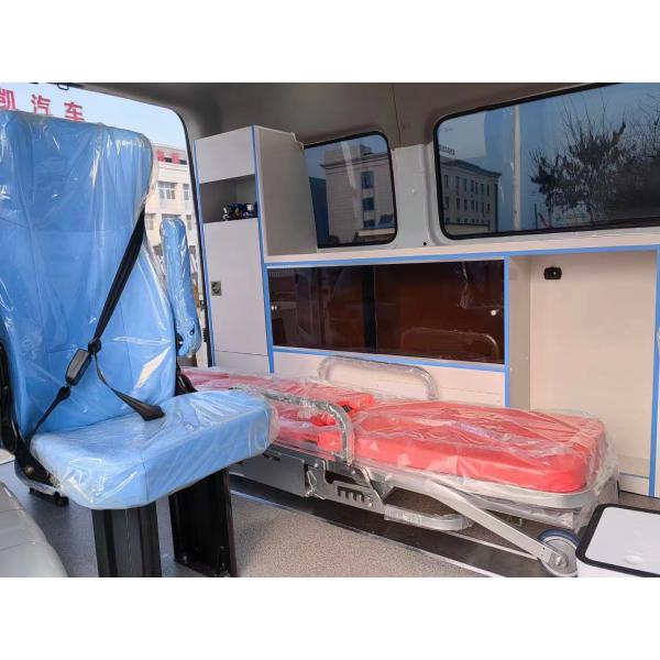 Ambulance neuve personnalisée Euro 5 pour le transport de personnes handicapées et le transfert en milieu hospitalier, véhicule de clinique mobile 4x2