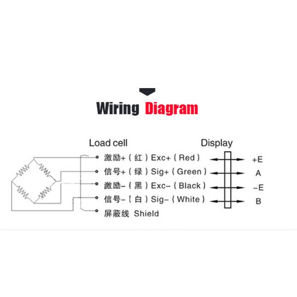 30 Ton Truck Scale Load Cell Weighing Sensor with BIG LCD and LED Display Type