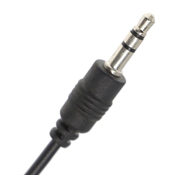 3.5mm mâle à 3.5mm mâle jack haut-parleur auxiliaire câbles de câble audio stéréo