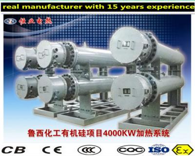 Flange Tubular Electric Thermal Oil Heater With Safe And Reliable Structure