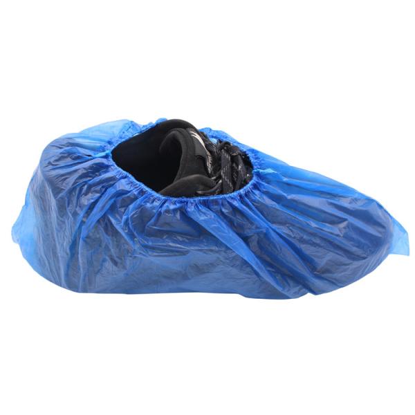 Anti Slip Plastic  Disposable Shoe Covers , Non Woven Shoe Cover Waterproof