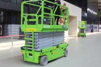A plataforma de trabalho elevado elétrica móvel 14m scissor o elevador com capacidade 320kg