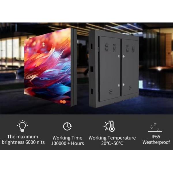 Outdoor Programmable Led Display Fixed P2.5 Led Panel SMD1415 OEM