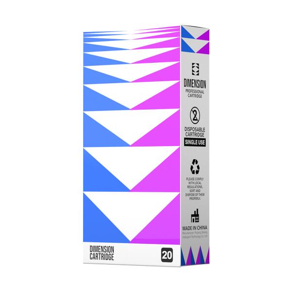20pcs Round Liner Tattoo Needles Cartridge 0.3mm 0.25mm Double Color Long Taper