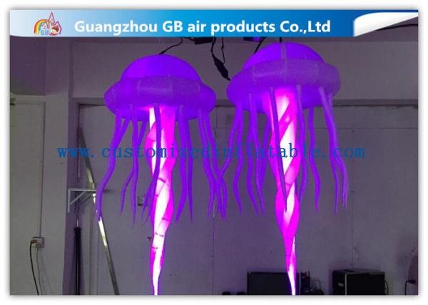 Durable Inflatable Medusa Air Acaleph / Multicolor Inflatable Sea Jelly