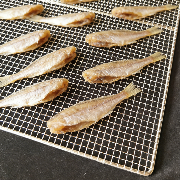 Custom Size Metal 304 Stainless Steel Wire Mesh Tray for Drying Frozen Food Fruit