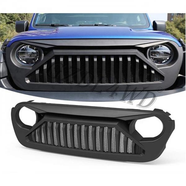 Изготовленные на заказ решетки для грузовиков Jeep Wrangler Передняя решетка для Jeep Wrangler JL