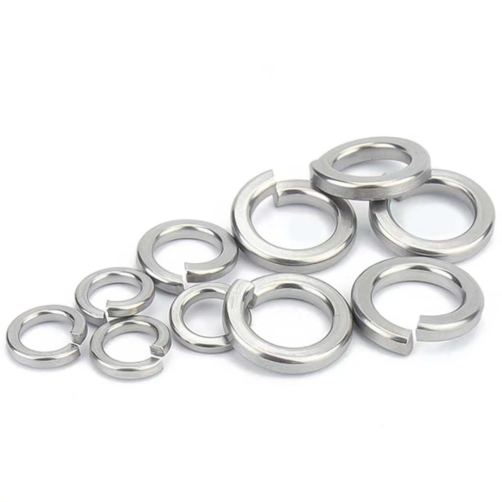 DIN125 primavera plana de acero inoxidable DIN127 de la lavadora DIN9021 DIN433 F436 DIN7989