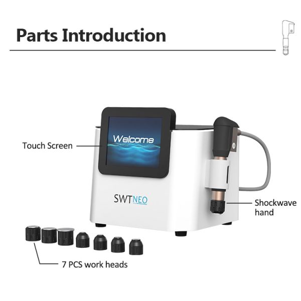 Professional Shockwave Machine for Muscle Recovery & Physiotherapy Treatment