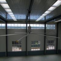 fan de plafond de refroidissement à l'air de 16ft 20ft HVLS 1.1kw pour la ferme avicole de bétail