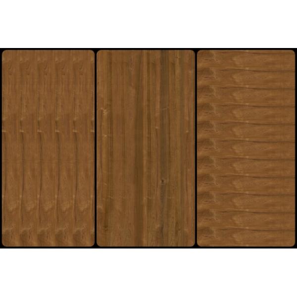 Крона естественной деревянной облицовки Teak естественная отрезала аттестацию FSC облицовки