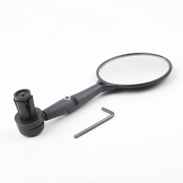 50g 360 Degree Rotation Safety Reflector Convex Mirror for Mountain and Road Bicycles Durable Plastic Bike Plug Mirror