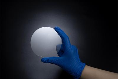 625um To 675um 4 Inch Blue LED GaN Epitaxial Wafer On Sapphire SSP Flat Sapphire
