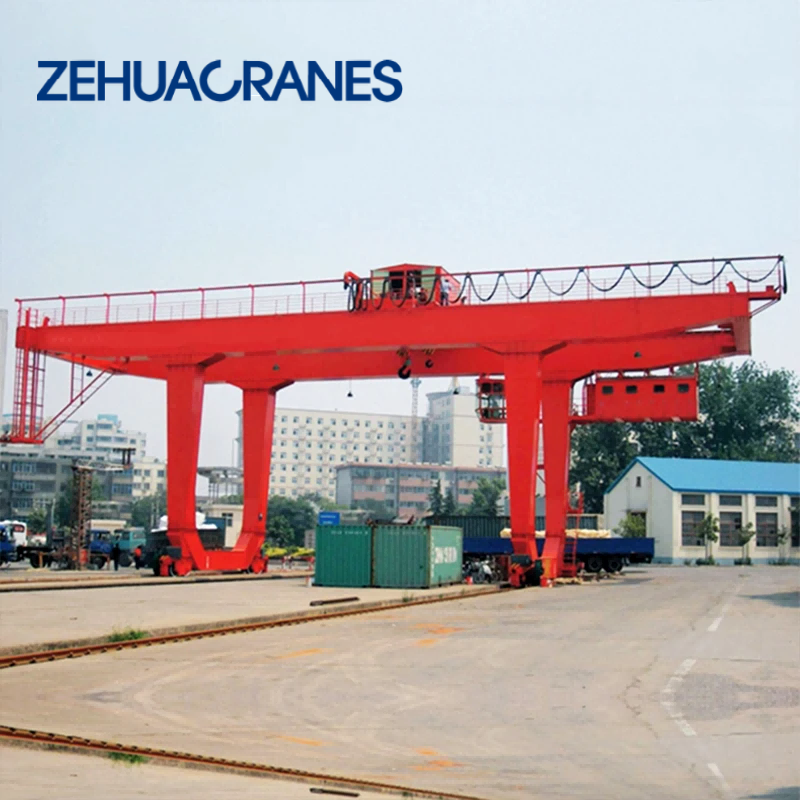 Advanced RMG Container Crane for Railway and Port Yard Operations