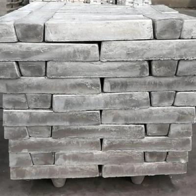 Lingote de pouco peso de prata brilhante 99,98% 25kg do magnésio para moldar e forjar