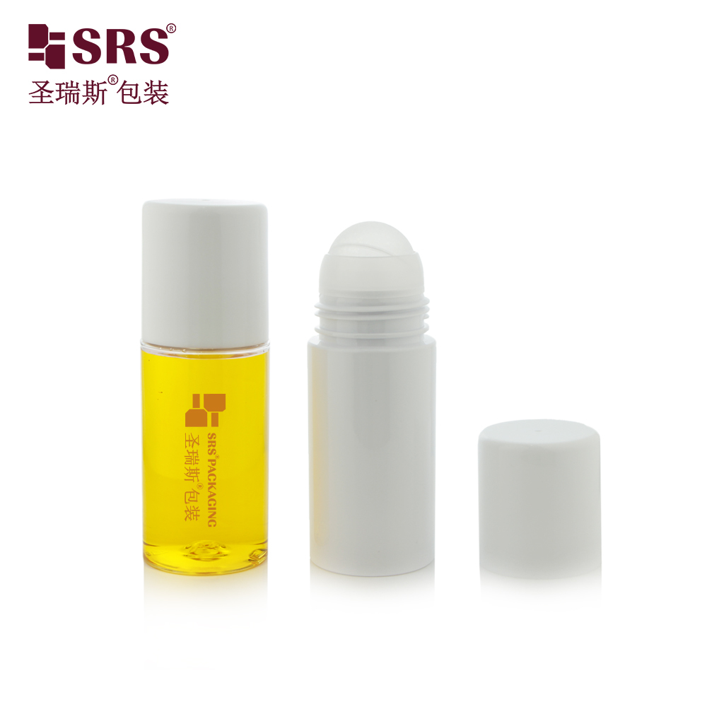 130ml PET Roll On Bottle Large Capacity Empty Roller Bottles for Body Care Gel Deodorant Liquid