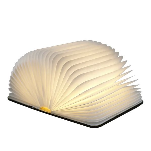 Folding Mini Modern Paper Floor Lamp Reading Lights For Bedroom USB Red