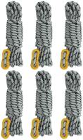 Camping de hausse s'élevant tressé extérieur Guy Ropes 50ft/100ft réfléchis