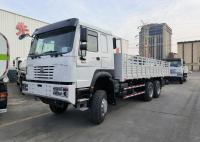 Sinotruk Howo Nuevo camión de carga 6 × 6 con tracción en todas las ruedas Lhd 10 ruedas de carga larga