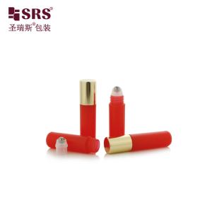 RPA-2ml Bouteille à bille de voyage en plastique PP givré, mini format, applicateur sans fuite avec test sous vide