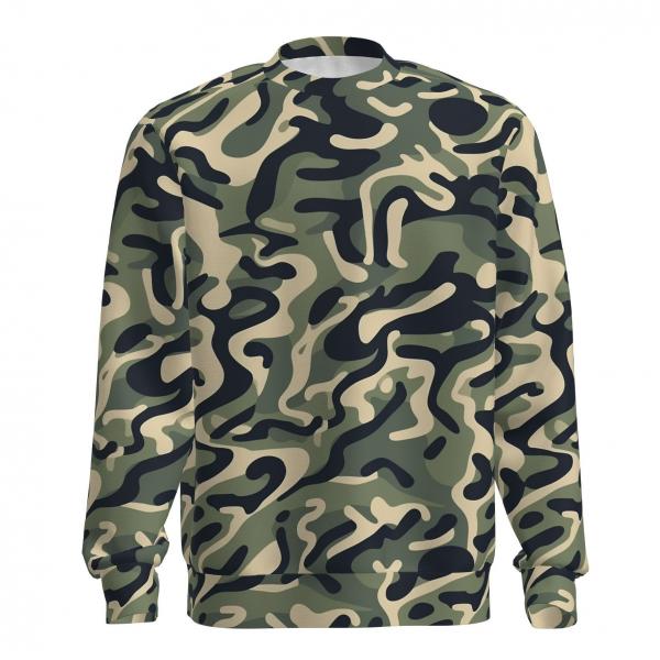 Digital Printing Hoodie Round Neck Sweatshirt Thermal Sublimation Custom DIY Hoodie