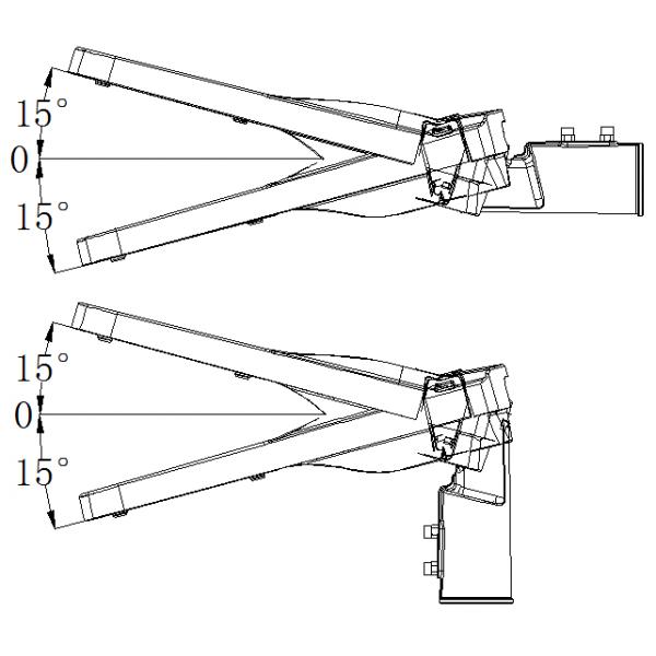 Движение приведенное Pin Nema 7 уличного света 100w датчика Ac ротатабельное алюминиевое для на открытом воздухе