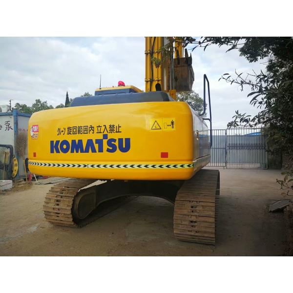 PC220-7 Excavadora Komatsu Usada de rastreo de Japón original de fácil mantenimiento