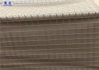 HDP Galvanized HESCO Barrier with Military Grenn color used for Flood retaining Wall