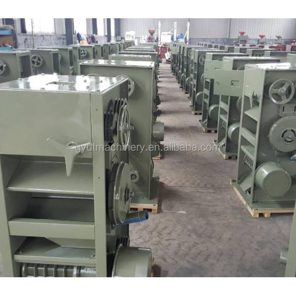 Производственное предприятие Рисовая лопатка с резиновыми роликами Рисовая фрезерная машина для отбеливания
