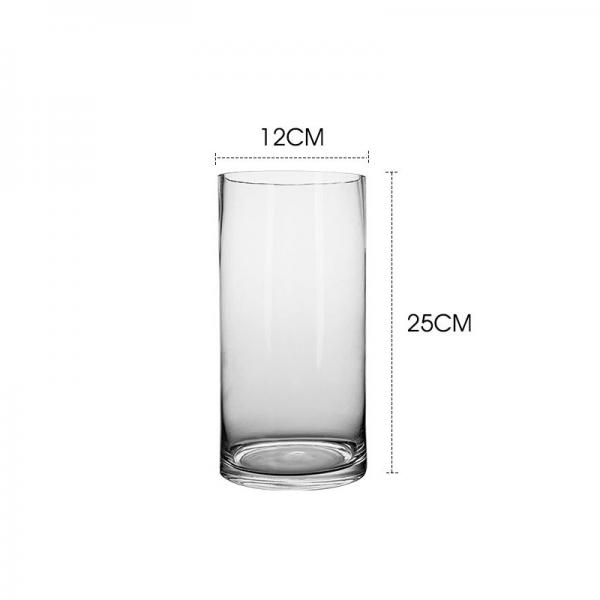 Minimalist 60cm High Tall Glass Vases The Perfect Combination of Style and Function