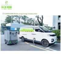 Estação de carregamento rápido ocpp dc ev de 20kw 40kw 60kW com suporte de bateria de lítio CCS1 CCS2