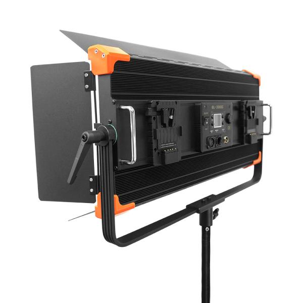 GL-1200BI 120w No fan Daylight Dimmable 2700K-7500K Video Light Professional Photography Light