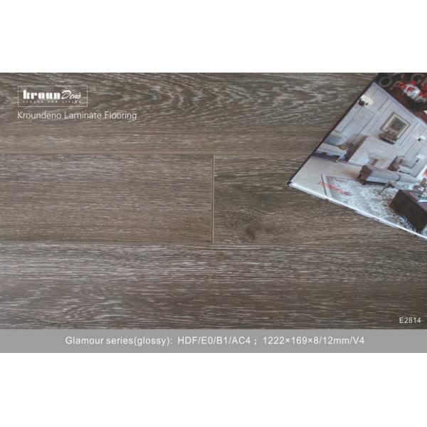 Glamour Dark grey Laminate Flooring